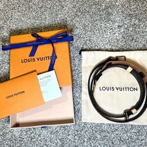 Louis Vuitton 16 MM Bandouliere Monogram Strap